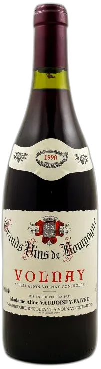 image du vin Aline Vaudoisey-Faivre Volnay 1990