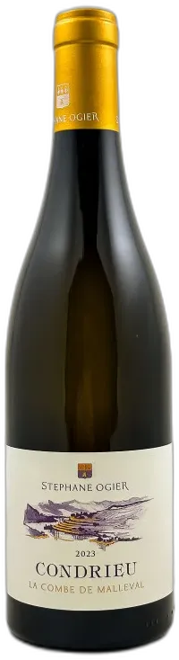 vue du vin Condrieu "la Combe de Malleval"