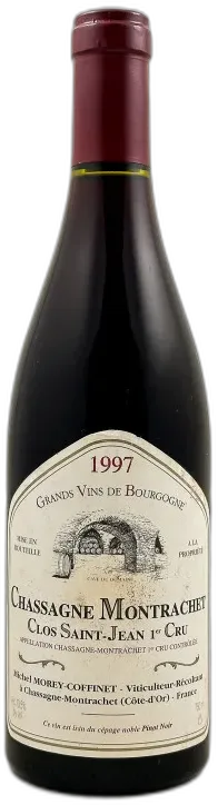 photo du vin Chassagne Montrachet les Chaumees Morey Coffinet