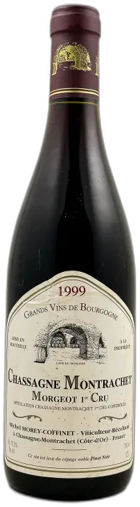 photo du vin Chassagne Montrachet les Chaumees Morey Coffinet