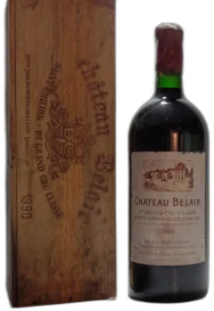 vue du vin Château Belair