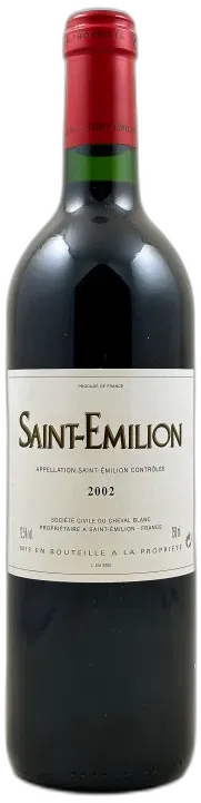 vue du vin Château Cheval Blanc