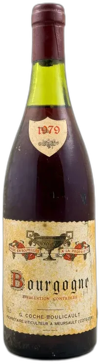 capture du vin Coche Dury Bourgogne Pinot Noir