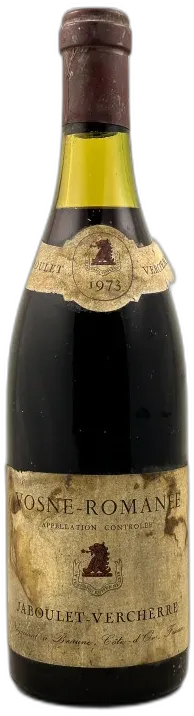 photo du vin Jaboulet Vercherre Vosne Romanée 1973