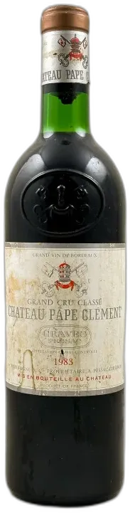 aperçu du vin Château Pape Clément