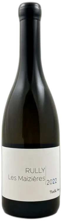 photo du vin Rully Aoc les Maizières Marthe Henry