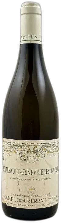 photo du vin Michel Bouzereau Meursault 1er Cru "Genevrières"