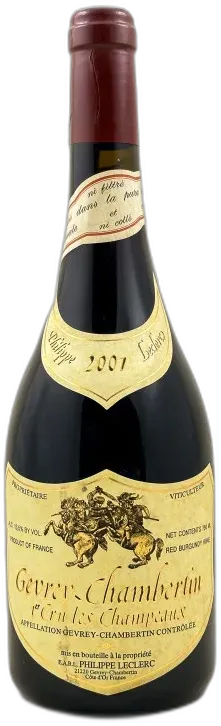 illustration du vin Gevrey-Chambertin 1er Cru les Cazetiers Rouge