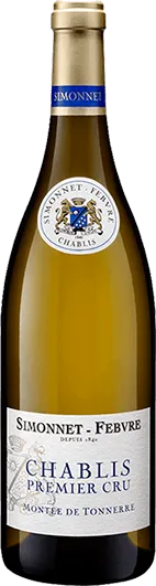 image du vin Chablis Premier Cru Aoc Mont de Milieu Simonnet-Febvre