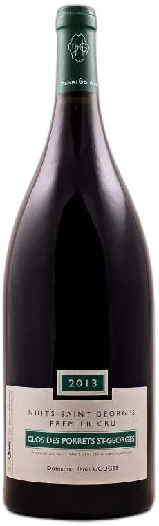illustration du vin Nuits-Saint-Georges 1er Cru Clos des Porrets st Georges Henri Gouges