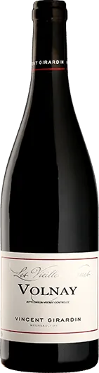 vue du vin Volnay Vieilles Vignes Vincent Girardin