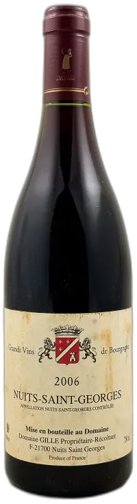 photo du vin Domaine Gille Nuits Saint Georges 2006