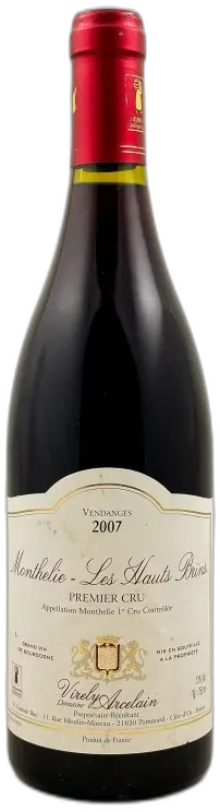 image du vin Virely Arcelain Monthelie 1er Cru "les Hauts Brins"