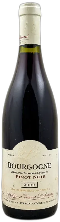 photo du vin Bourgogne Domaine Lécheneaut