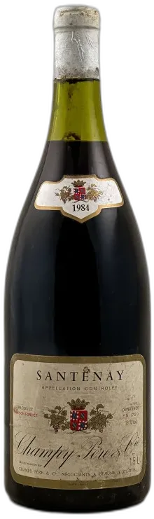 vue du vin Champy Santenay 1984 Magnum