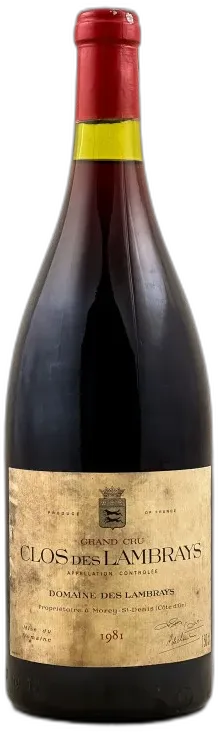photo du vin Clos des Lambrays Grand Cru Domaine des Lambrays