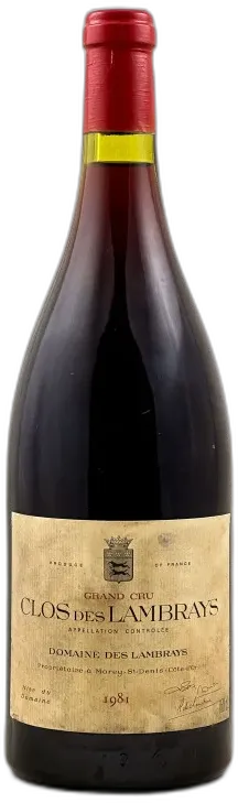 photo du vin Clos des Lambrays Grand Cru Domaine des Lambrays