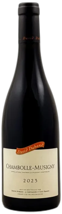 photo du vin David Duband Chambolle Musigny