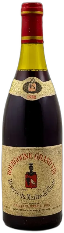illustration du vin Grivelet Bourgogne "Reserve du Maitre de Chais"