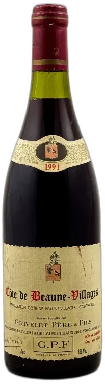 photo du vin Côte de Beaune Villages