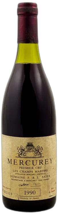 illustration du vin Domaine f & l Saier Mercurey