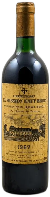 vue du vin Mission Haut Brion