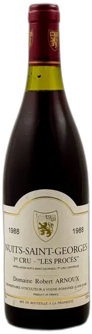 photos du vin Robert Arnoux Nuits Saint Georges 1er Cru "les Procès"