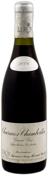aperçu du vin Leroy Charmes Chambertin