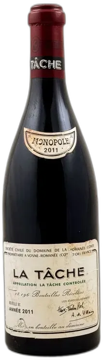 vue du vin la Tache