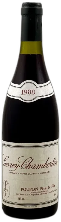 photo du vin Poupon Gevrey Chambertin