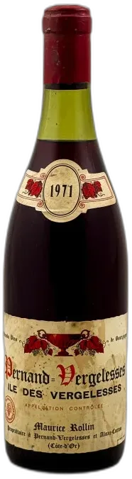 photo du vin Pernand-Vergelesses Premier Cru