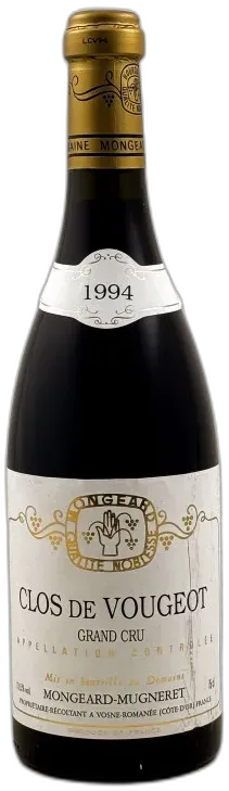 photo du vin Domaine Mongeard-Mugneret "Vougeot" Vougeot Rouge