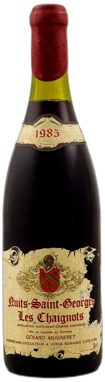 capture du vin Gérard Mugneret Nuits st Georges 1er Cru "les Boudots"