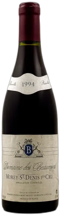 photo du vin Morey Saint Denis 1er Cru