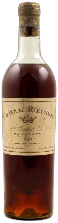 photo du vin Château Rieussec