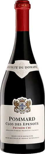 photo du vin Domaine du Château de Meursault Pommard 1er Cru "Clos des Epenots"