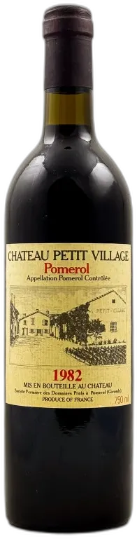 photo du vin Château Petit-Village