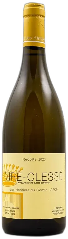 vue du vin Héritiers du Comte Lafon Viré Clessé