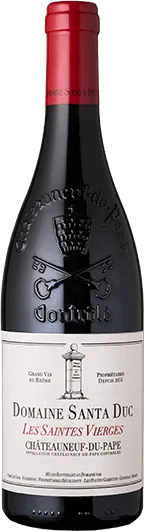 vue du vin Châteauneuf-du-Pape Habemus Papam Domaine Santa Duc