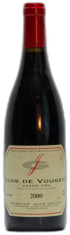 photo du vin Clos Vougeot Grand Cru
