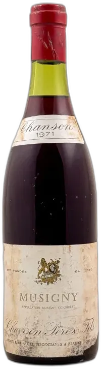 vue du vin Musigny