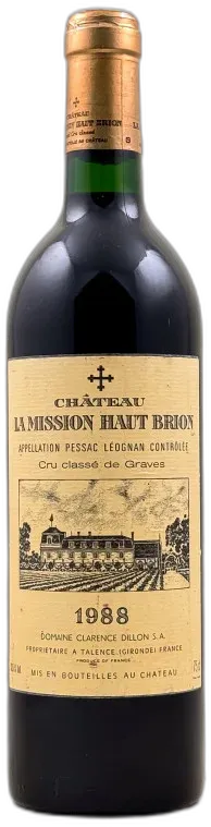 vue du vin Mission Haut Brion