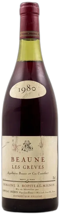 image du vin Ropiteau Volnay "Clos des Chênes"
