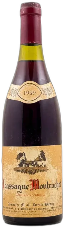 photo du vin Chassagne Montrachet Rouge