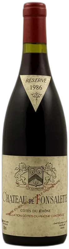 image du vin Château de Fonsalette Emmanuel Reynaud
