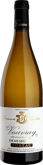 capture du vin Vouvray Sec 2018 Clos Naudin