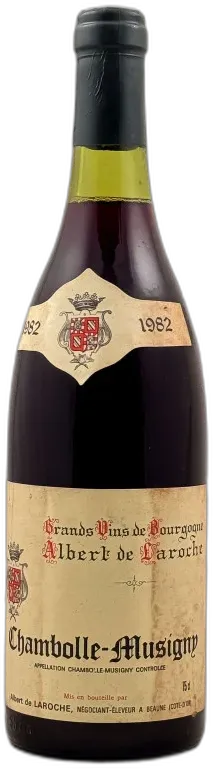 photo du vin Albert de Laroche Chambolle Musigny