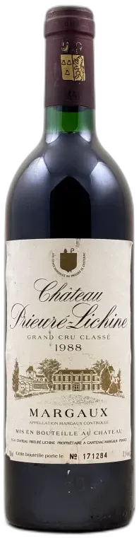 photo du vin Prieuré Lichine