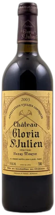 photo du vin Château Gloria