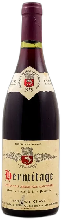 vue du vin Jean Louis Chave Hermitage